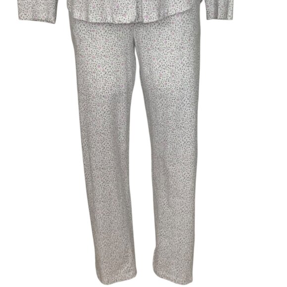 Eileen West Womens Pajama Set S Floral Cotton Sleepwear - Picture 10 of 15